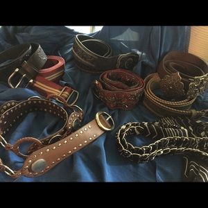 Belts. Ladies. Bundle. Varies styles